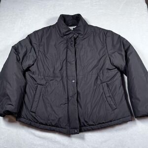 Pendleton Jacket Mens XL Brown Puffer Snap Front Insulated Winter Coat Casual